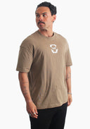 Jaws Oversized T-shirt - Stone