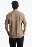 Jaws Oversized T-shirt - Stone