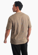 Jaws Oversized T-shirt - Stone