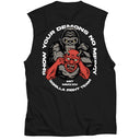 Break Your Demons Sleeveless Tee - Black