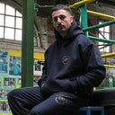 Demons Are Made Hoodie - Navy