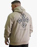 Iron Cross Hoodie - Stone