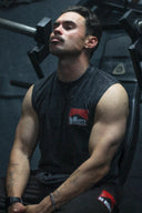 Smokes Sleeveless Tee - Faded Black