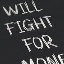 Will Fight For Money Hoodie - Black
