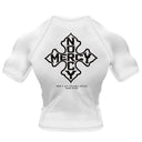 Iron Cross Rashguard - White