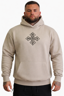 Iron Cross Hoodie - Stone