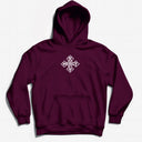 Iron Cross Hoodie - Plum